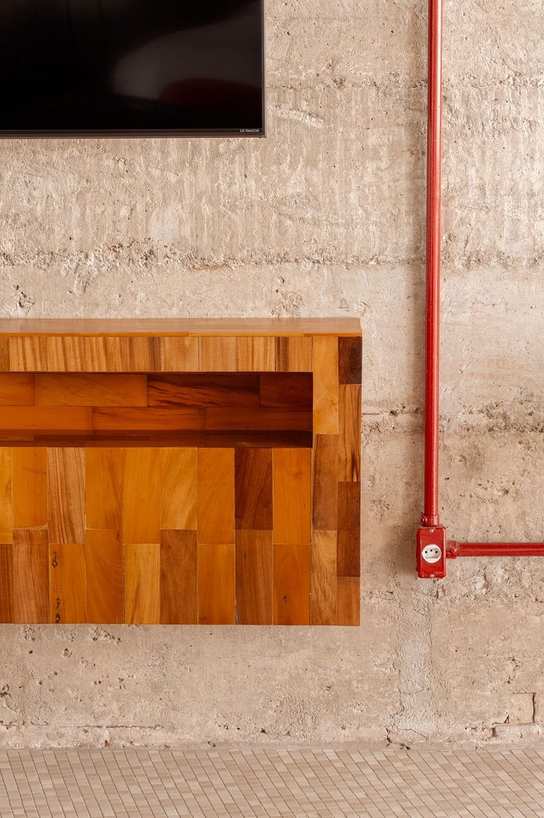 Copan nas alturas. Último andar. Ícone modernista