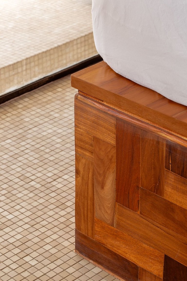 Copan nas alturas. Último andar. Ícone modernista