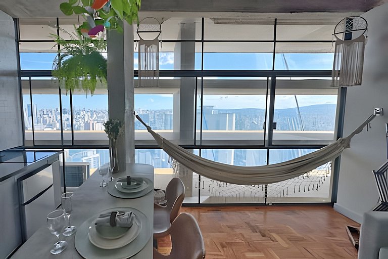 Por do Sol no 31° andar do Copan