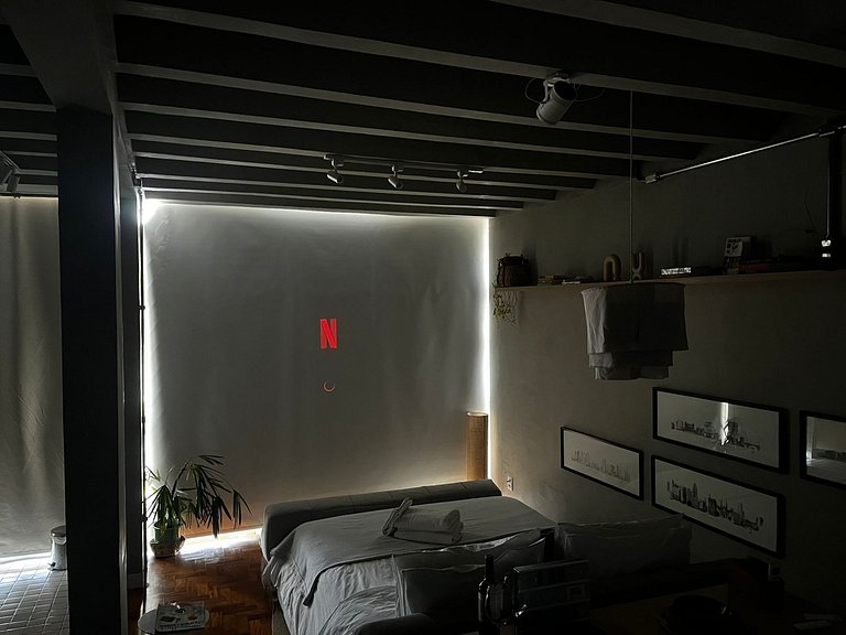 Copan c/ Vista espetacular + Ar Cond. + Cama Queen