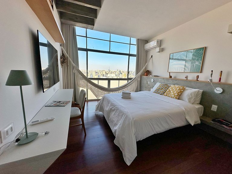 Aconchego no 30° andar do Copan