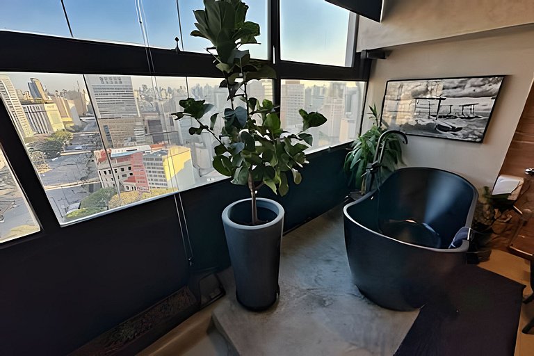 Apê Industrial @ No Edifício Mirante do Vale