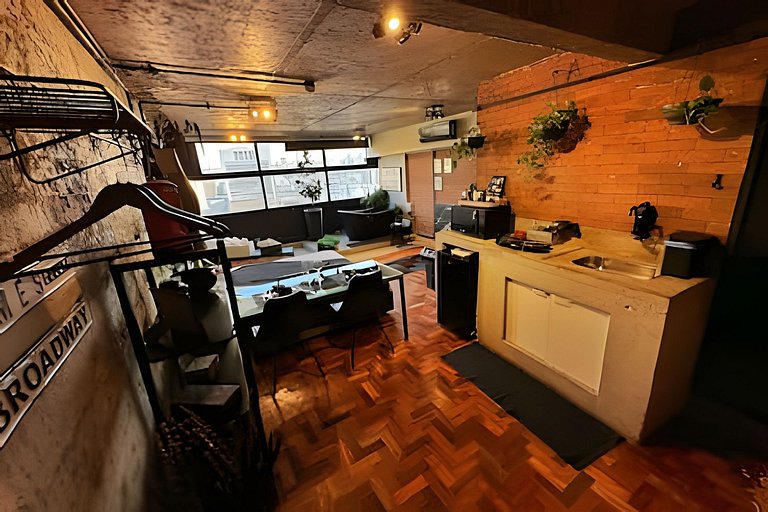 Apê Industrial @ No Edifício Mirante do Vale