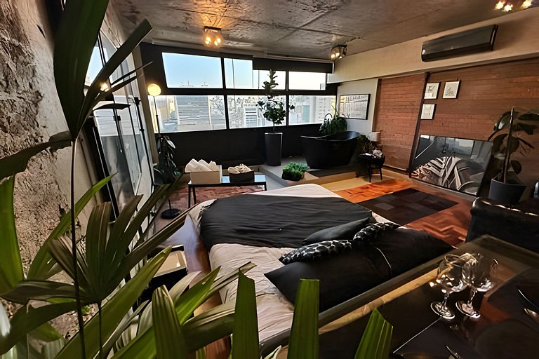 Apê Industrial @ No Edifício Mirante do Vale