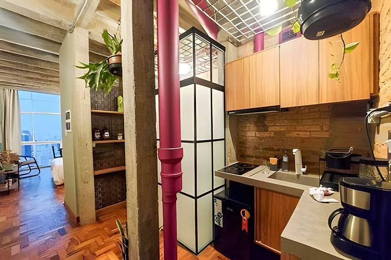 Studio Metrópole no último andar do Copan