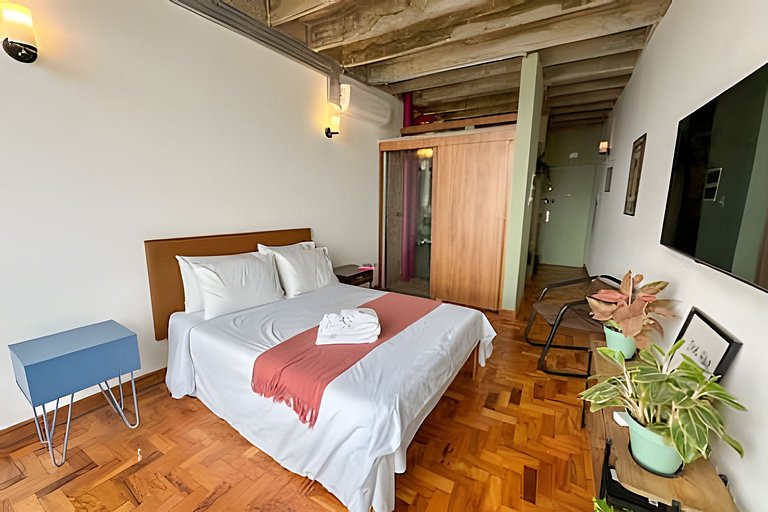 Studio Metrópole no último andar do Copan