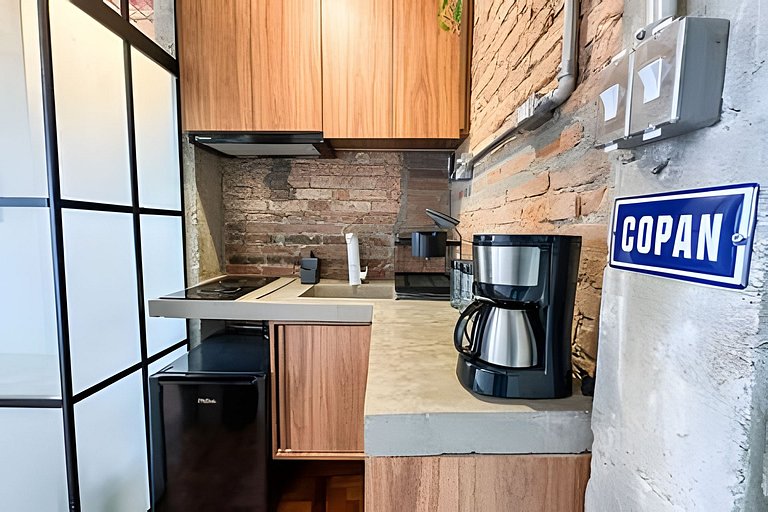 Studio Metrópole no último andar do Copan