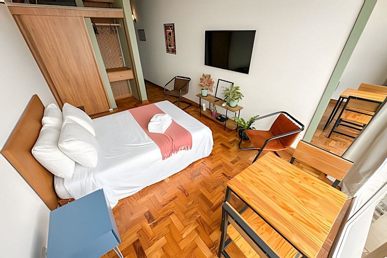 Studio Metrópole no último andar do Copan