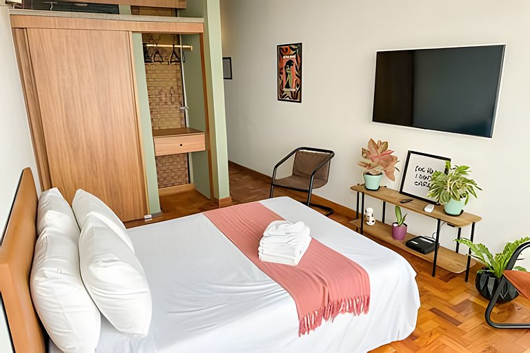 Studio Metrópole no último andar do Copan