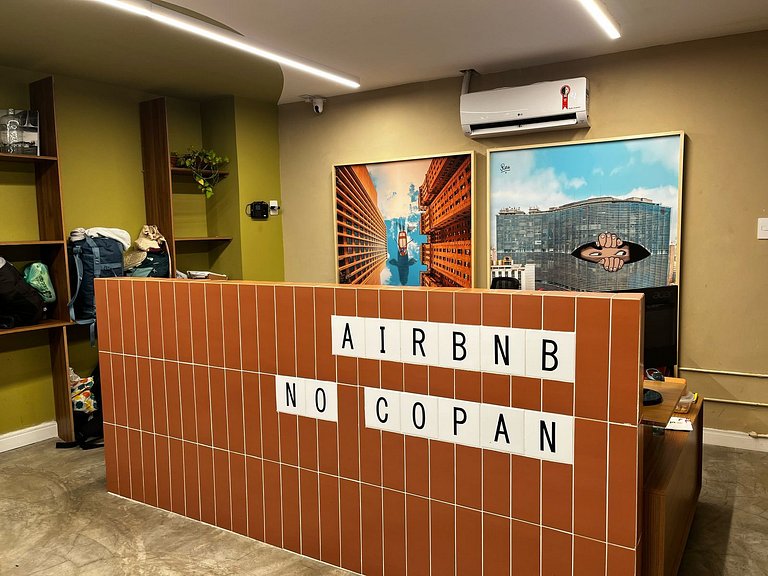 Copan: 100 m2 de conforto, beleza e muita arte