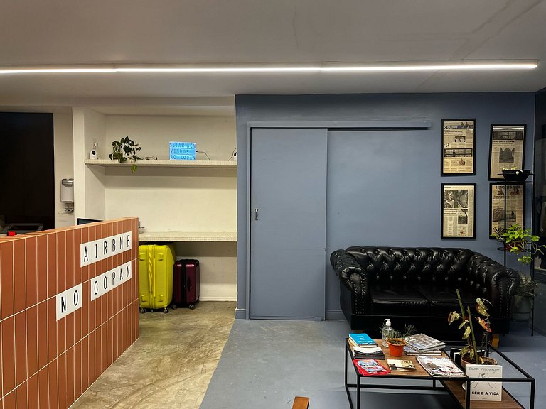 Studio design com vista no Copan