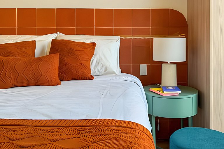 Todo abraço. Airbnb no Copan @yanainainteriores