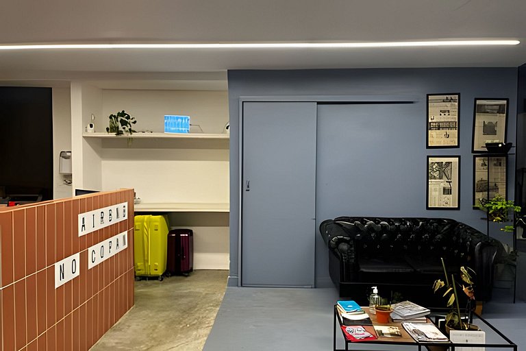 Todo abraço. Airbnb no Copan @yanainainteriores