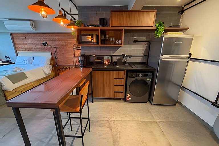 Loft industrial no Mirante do Vale - 28° andar