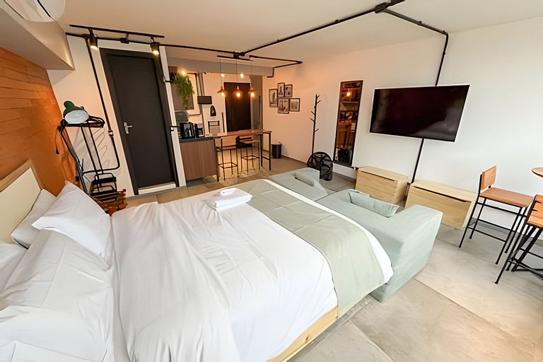 Loft industrial no Mirante do Vale - 28° andar