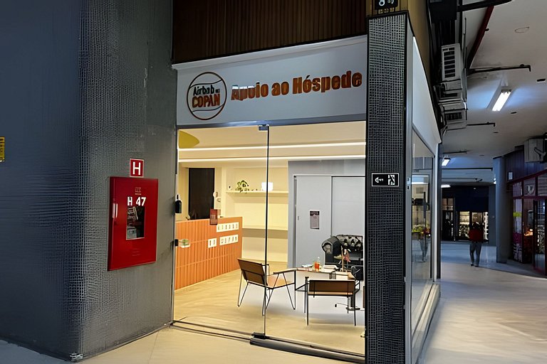 Studio no 30º andar do Copan