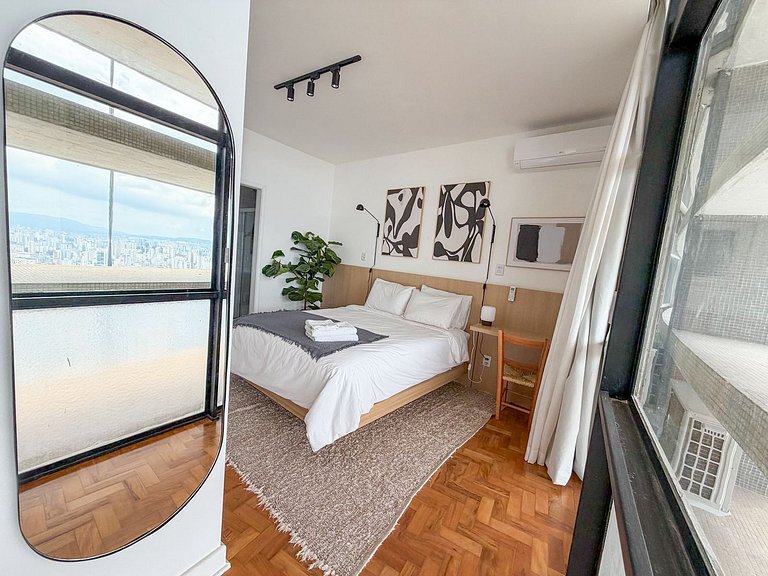 Studio no 30º andar do Copan