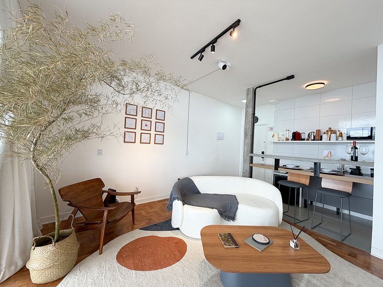 Studio no 30º andar do Copan