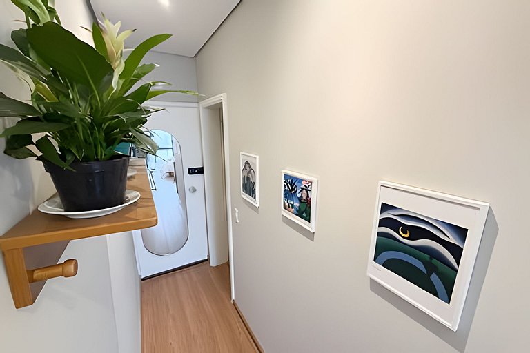 Caju no Copan | Charmoso Studio no 26° andar