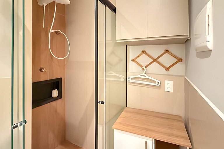 Caju no Copan | Charmoso Studio no 26° andar