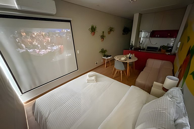 Caju no Copan | Charmoso Studio no 26° andar