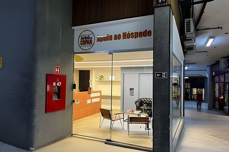 Sol de outono no Copan SP