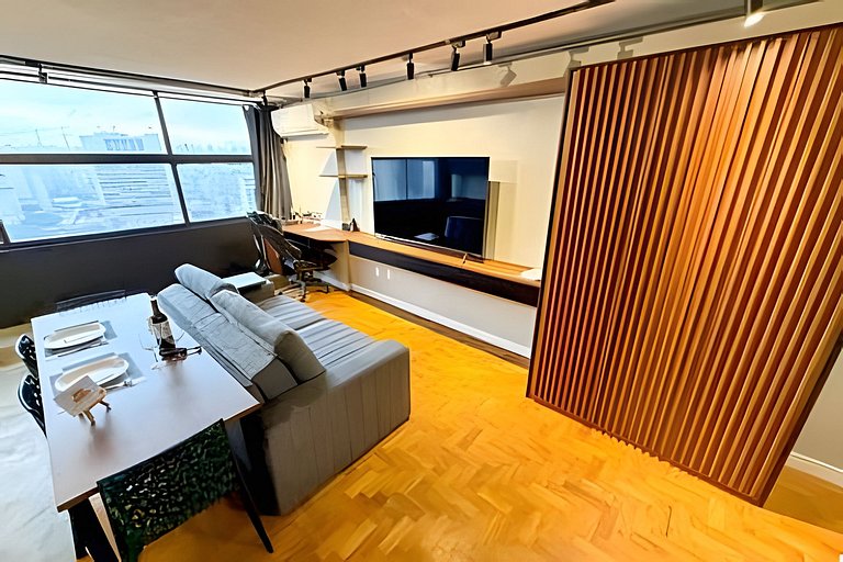 Studio executivo no 34° andar do Mirante do Vale