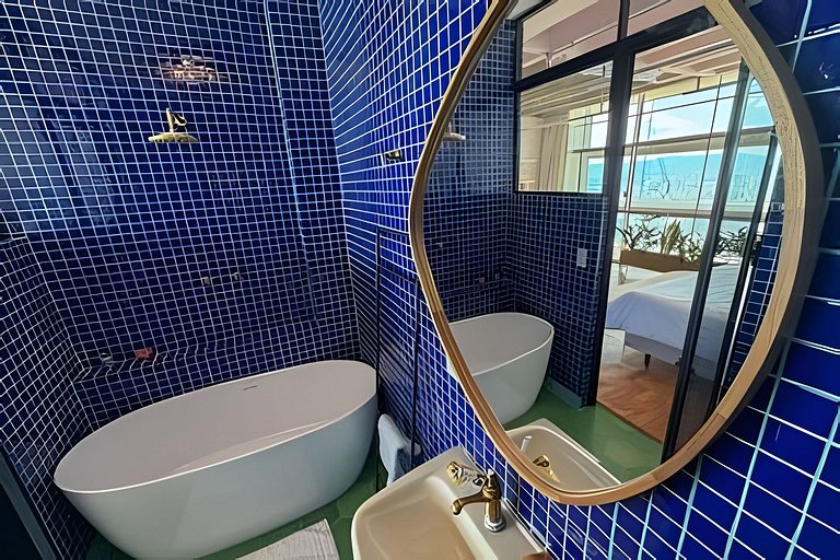 Modernistas no topo do Copan @yanainainteriores