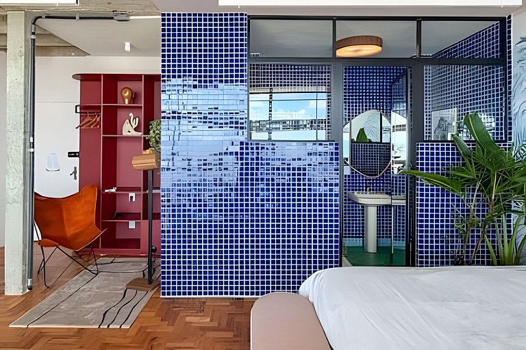 Modernistas no topo do Copan @yanainainteriores