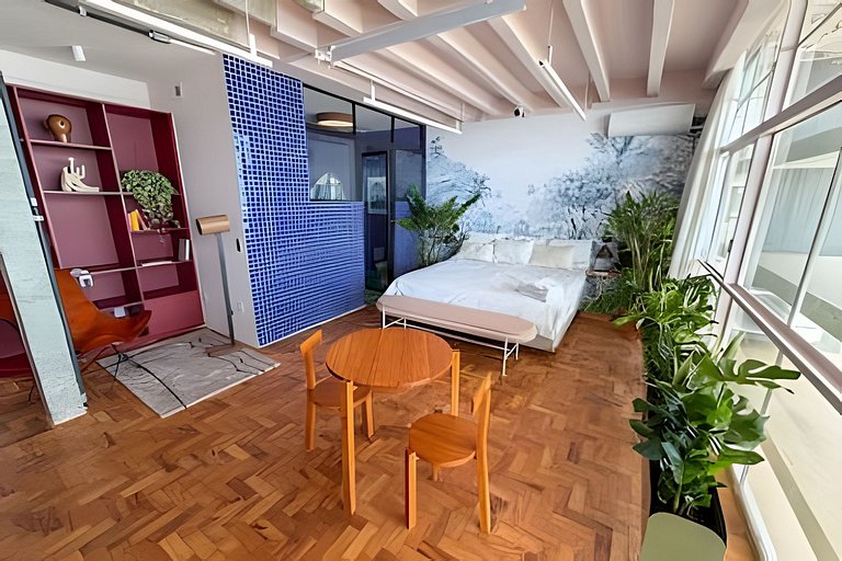 Modernistas no topo do Copan @yanainainteriores