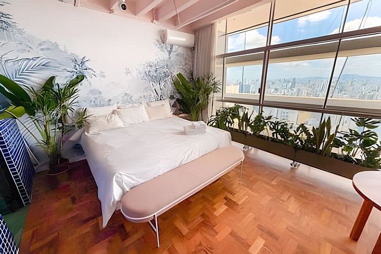 Modernistas no topo do Copan @yanainainteriores