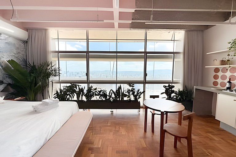 Modernistas no topo do Copan @yanainainteriores