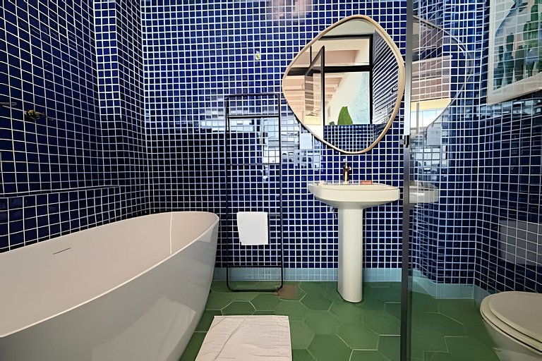 Modernistas no topo do Copan @yanainainteriores