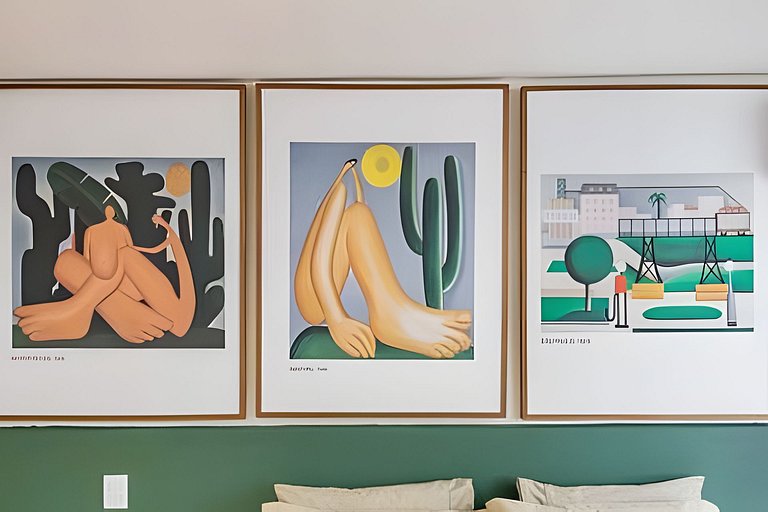 Tarsila no Mirante do Vale