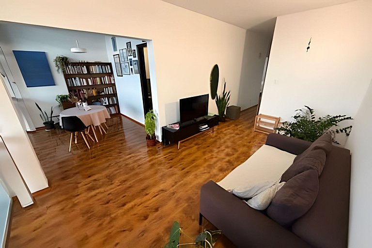 Airbnb com cara de Casa no Copan