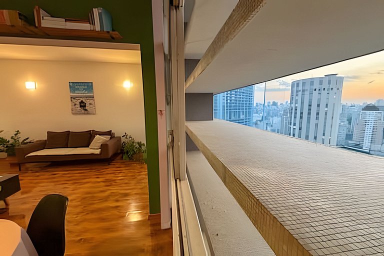 Airbnb com cara de Casa no Copan